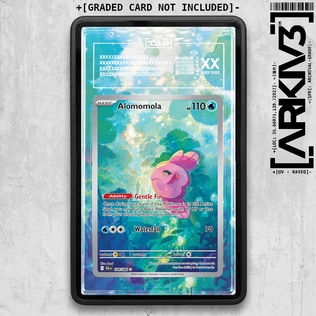ARKIV3 TAG graded front - Black