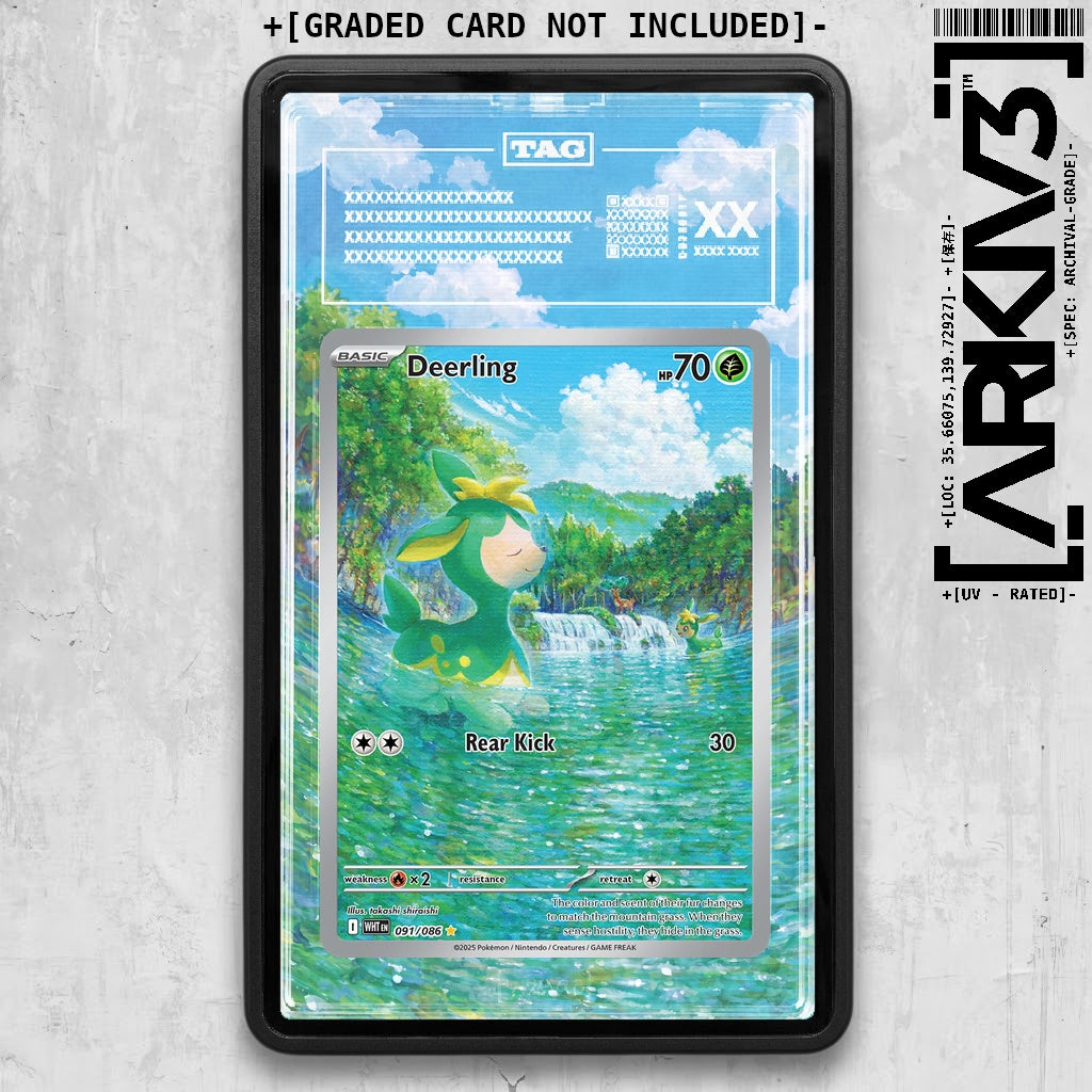 ARKIV3 TAG graded front - Black