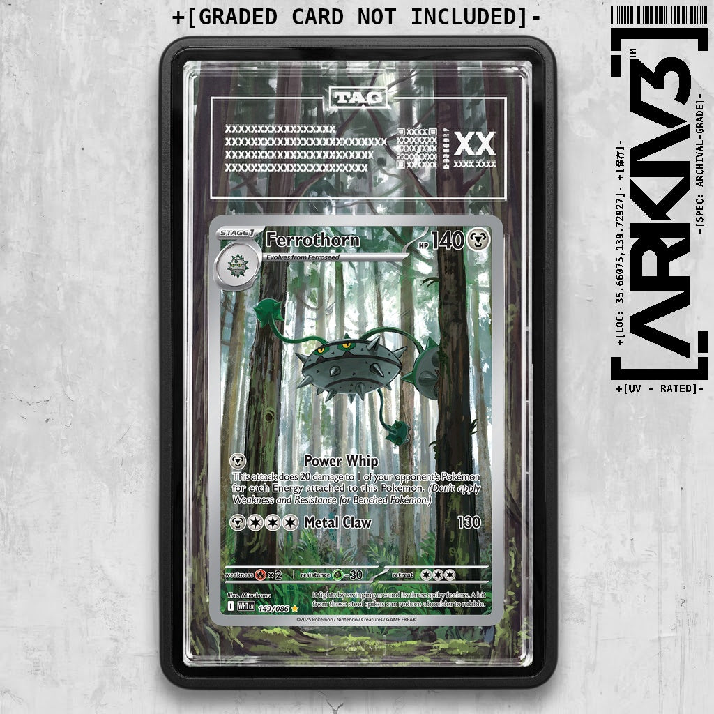 ARKIV3 TAG graded front - Black