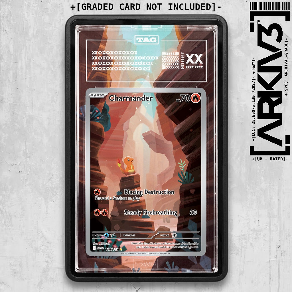 ARKIV3 TAG graded front - Black