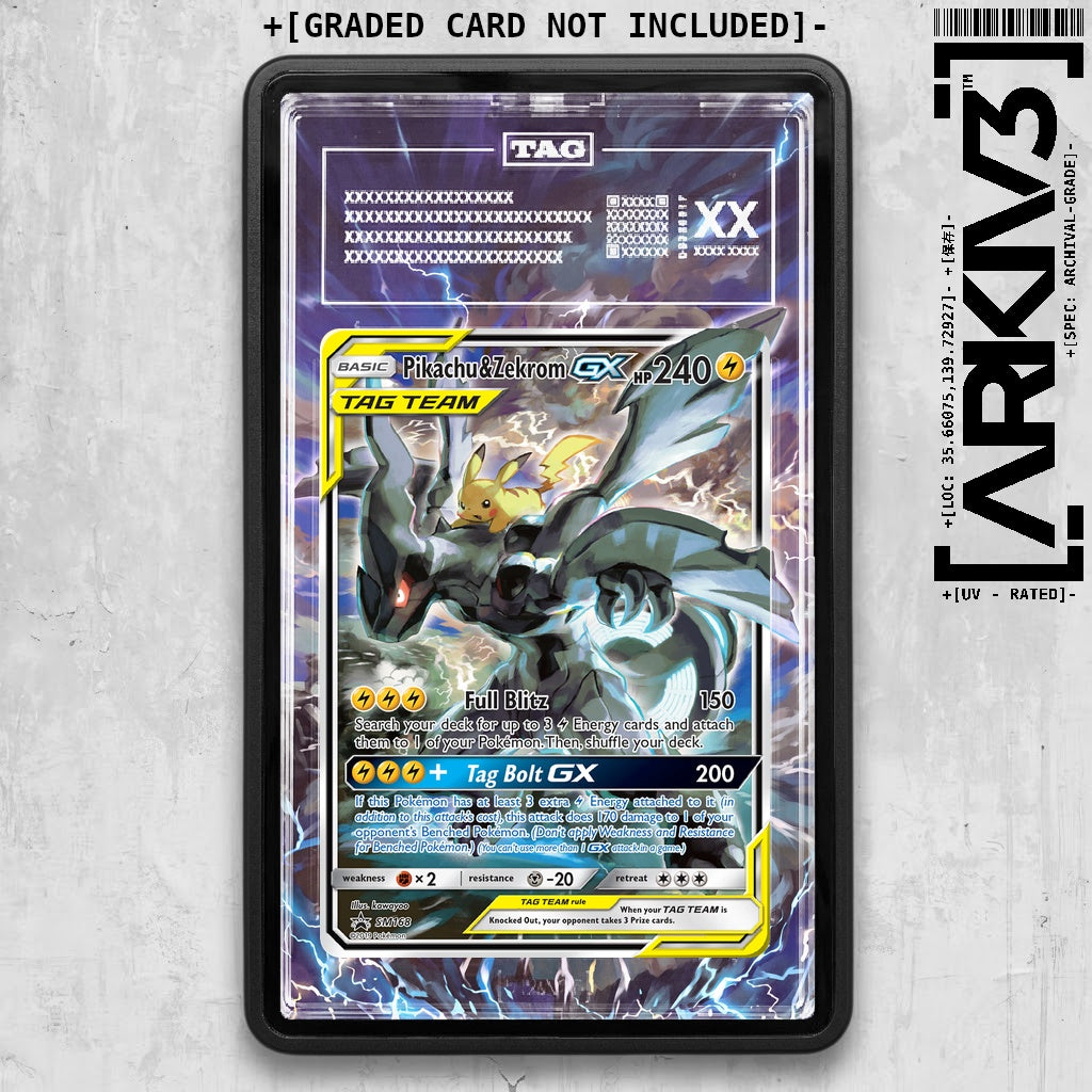 ARKIV3 TAG graded front - Black