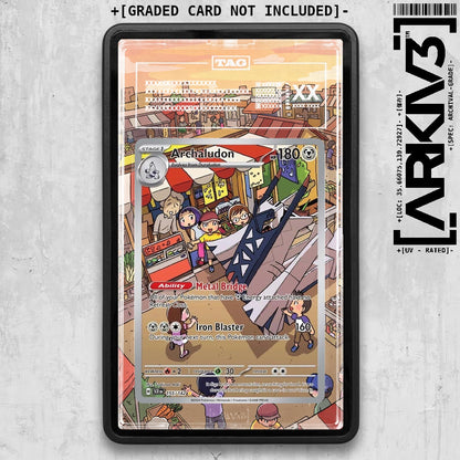 ARKIV3 TAG graded front - Black