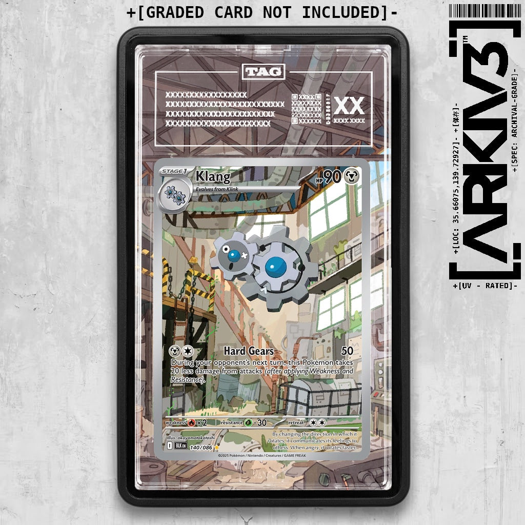 ARKIV3 TAG graded front - Black