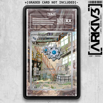 ARKIV3 TAG graded front - Black