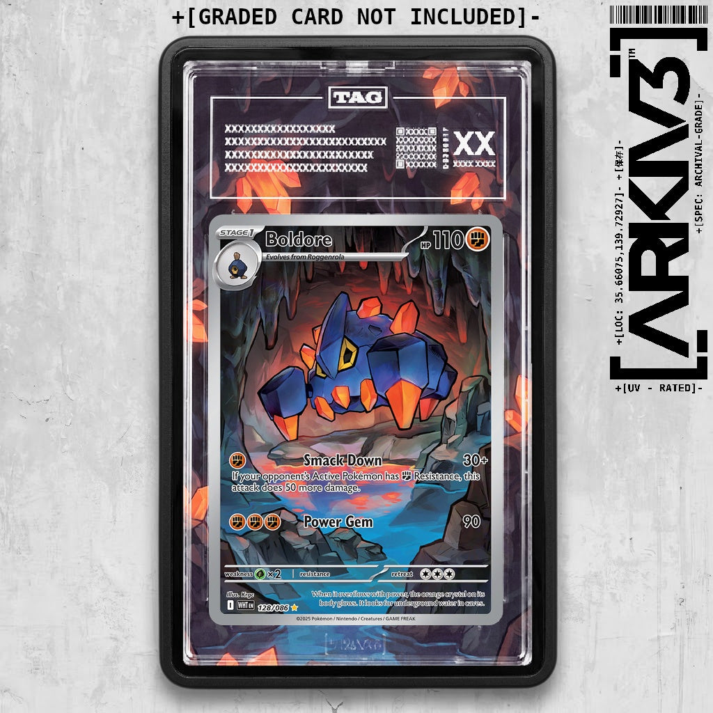 ARKIV3 TAG graded front - Black