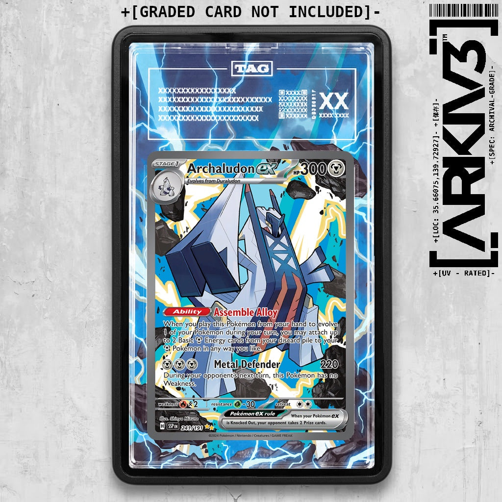 ARKIV3 TAG graded front - Black