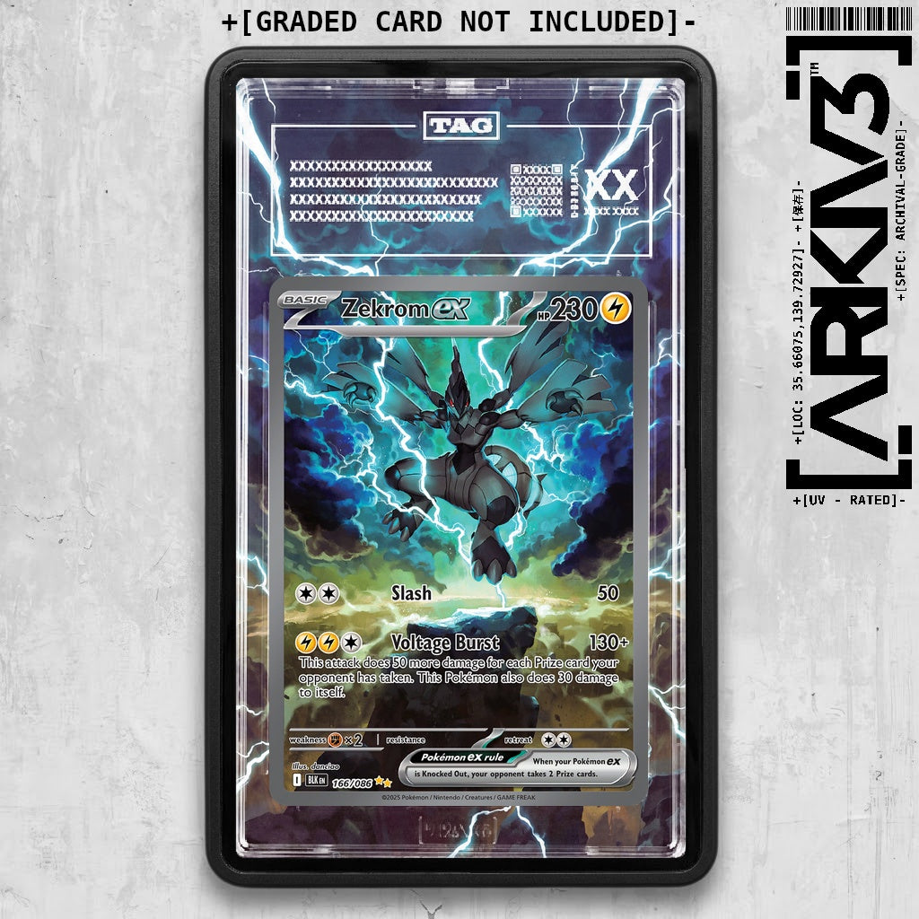 ARKIV3 TAG graded front - Black
