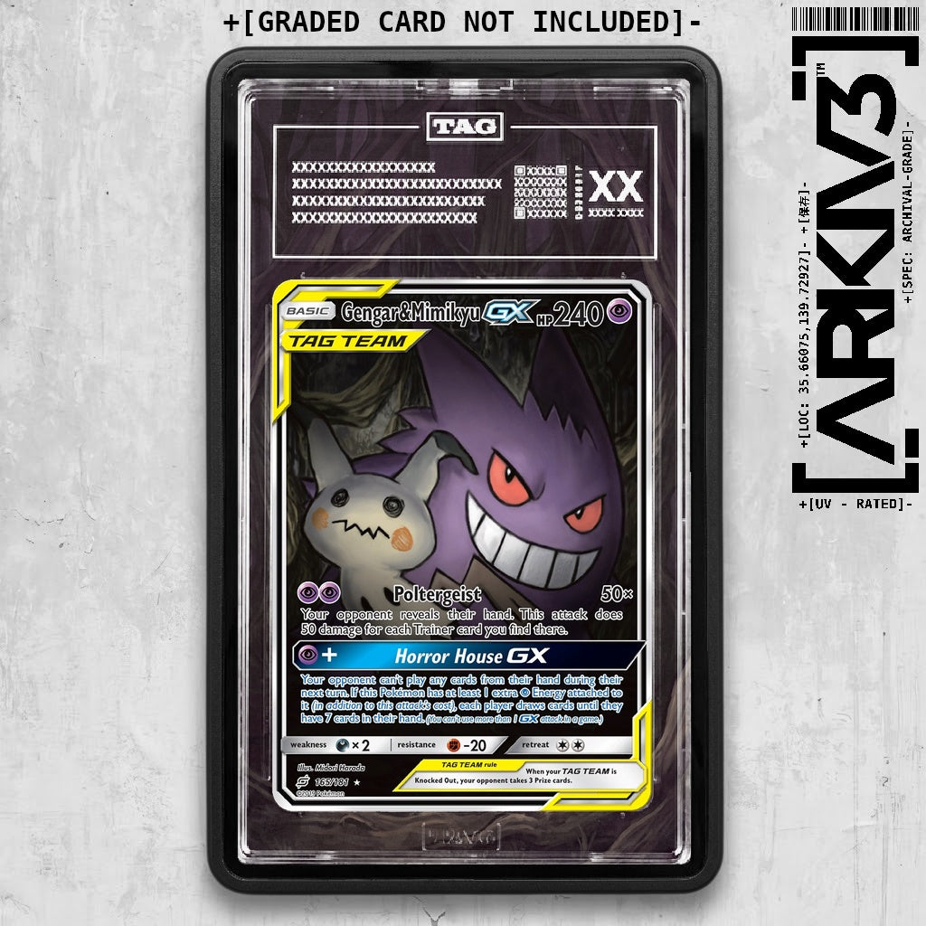 ARKIV3 TAG graded front - Black