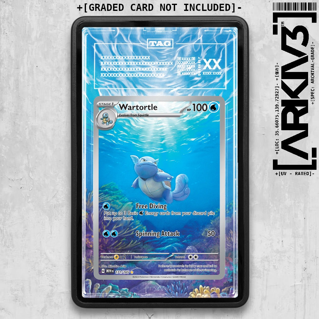 ARKIV3 TAG graded front - Black