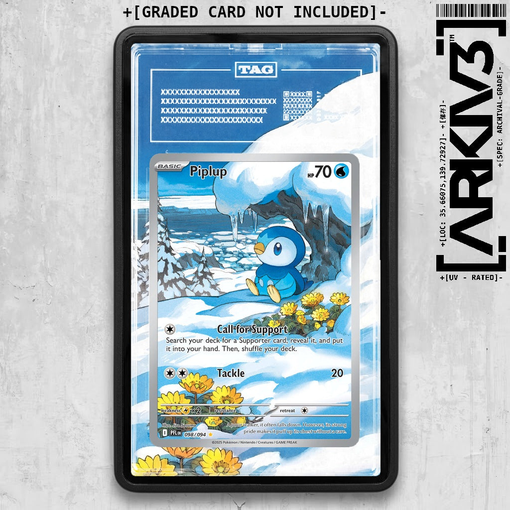ARKIV3 TAG graded front - Black