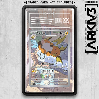 ARKIV3 TAG graded front - Black