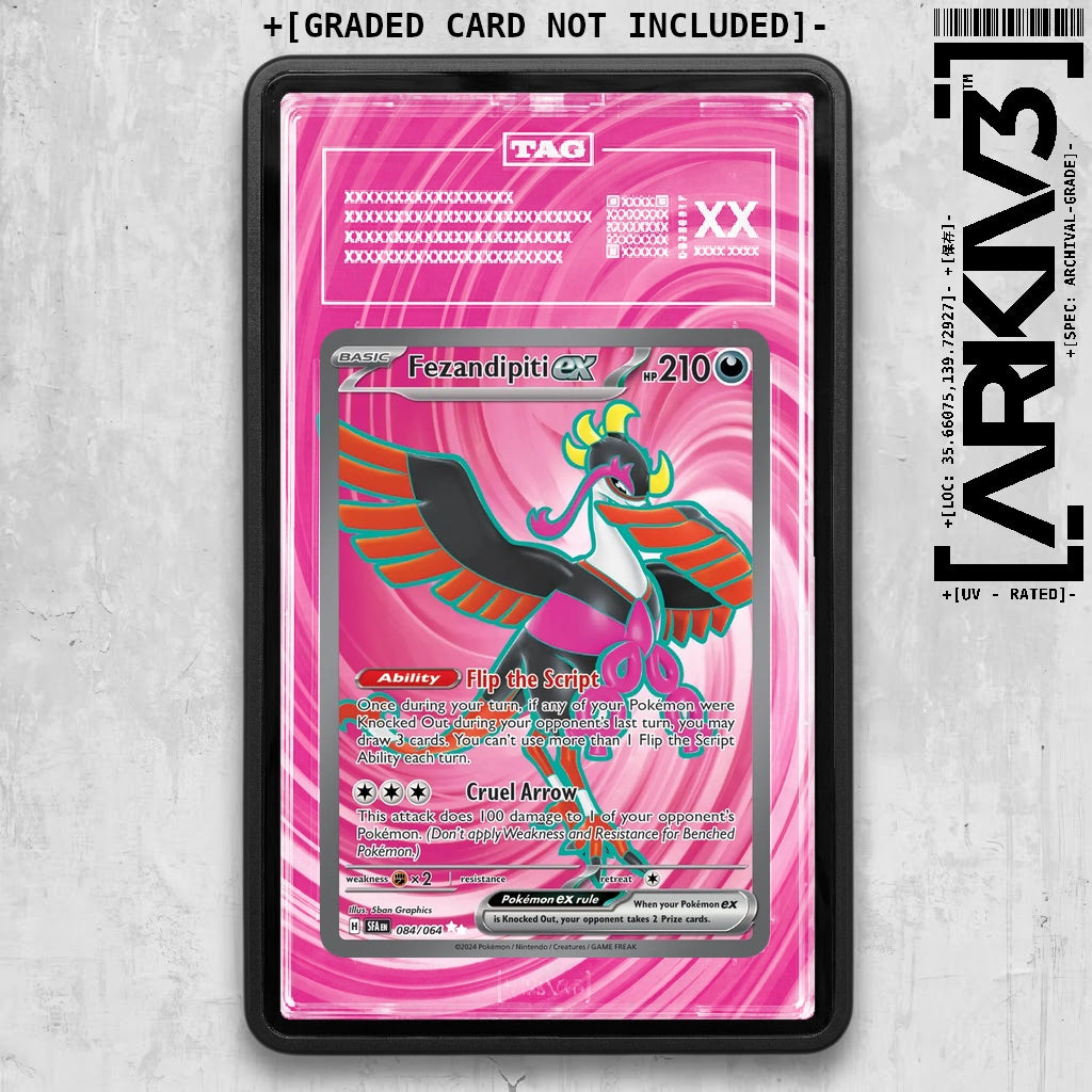 ARKIV3 TAG graded front - Black