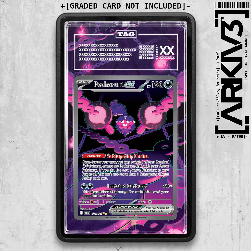 ARKIV3 TAG graded front - Black