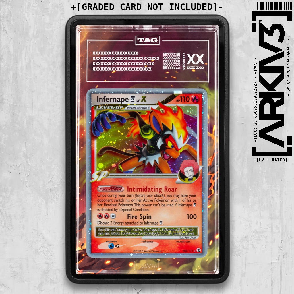 ARKIV3 TAG graded front - Black