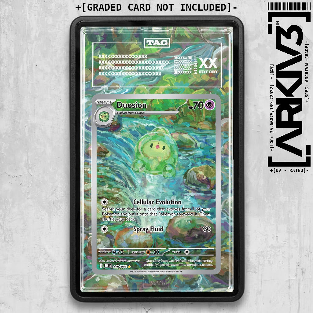 ARKIV3 TAG graded front - Black