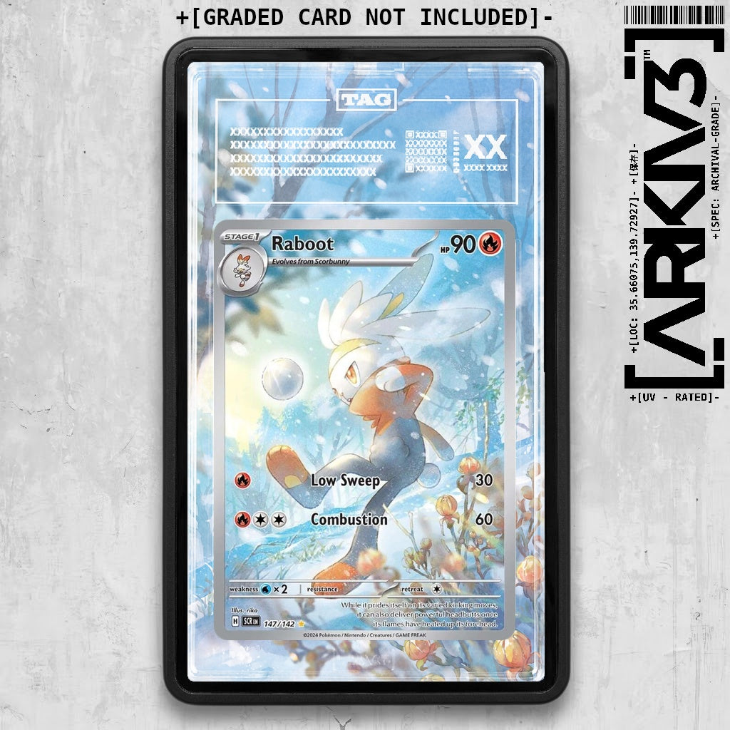 ARKIV3 TAG graded front - Black