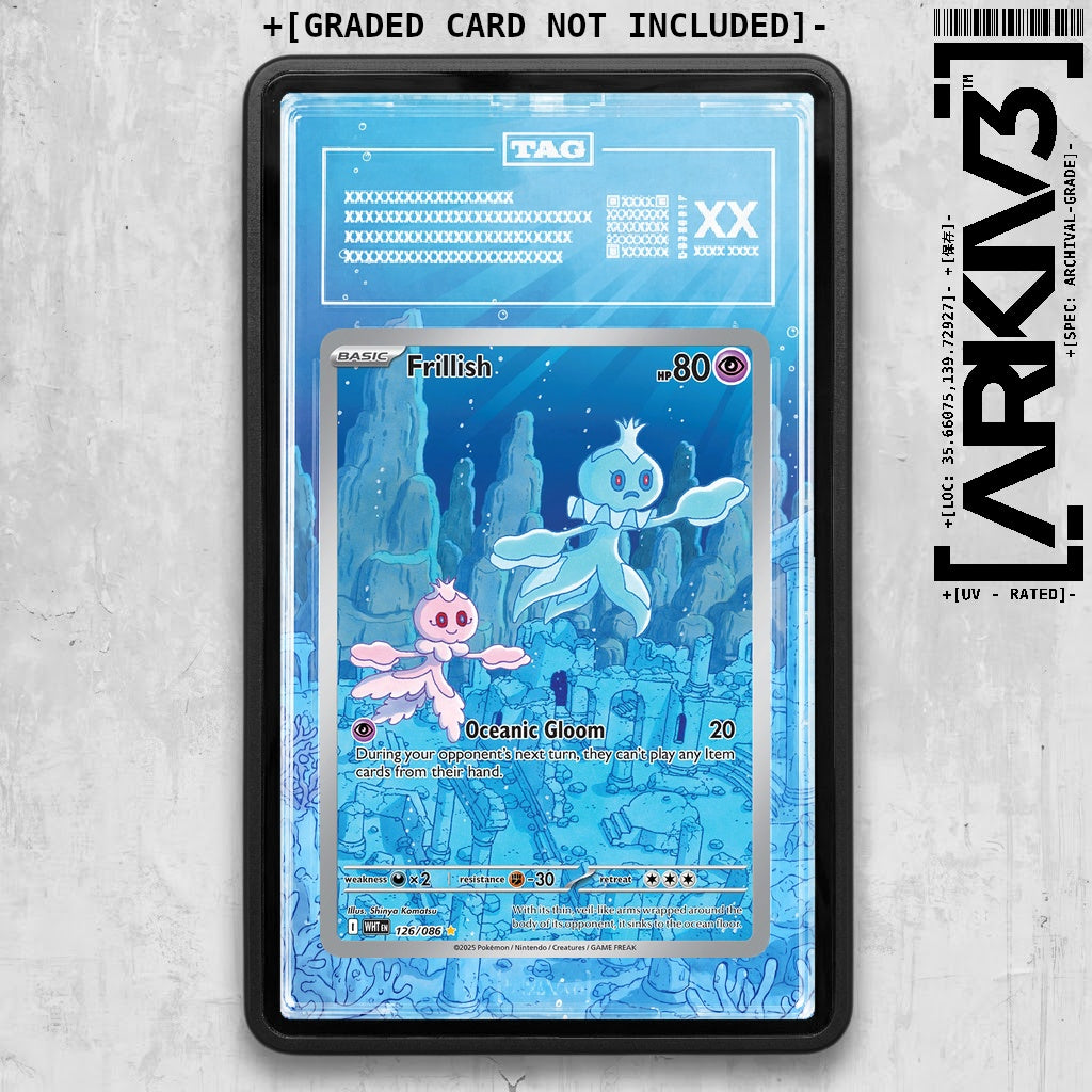 ARKIV3 TAG graded front - Black