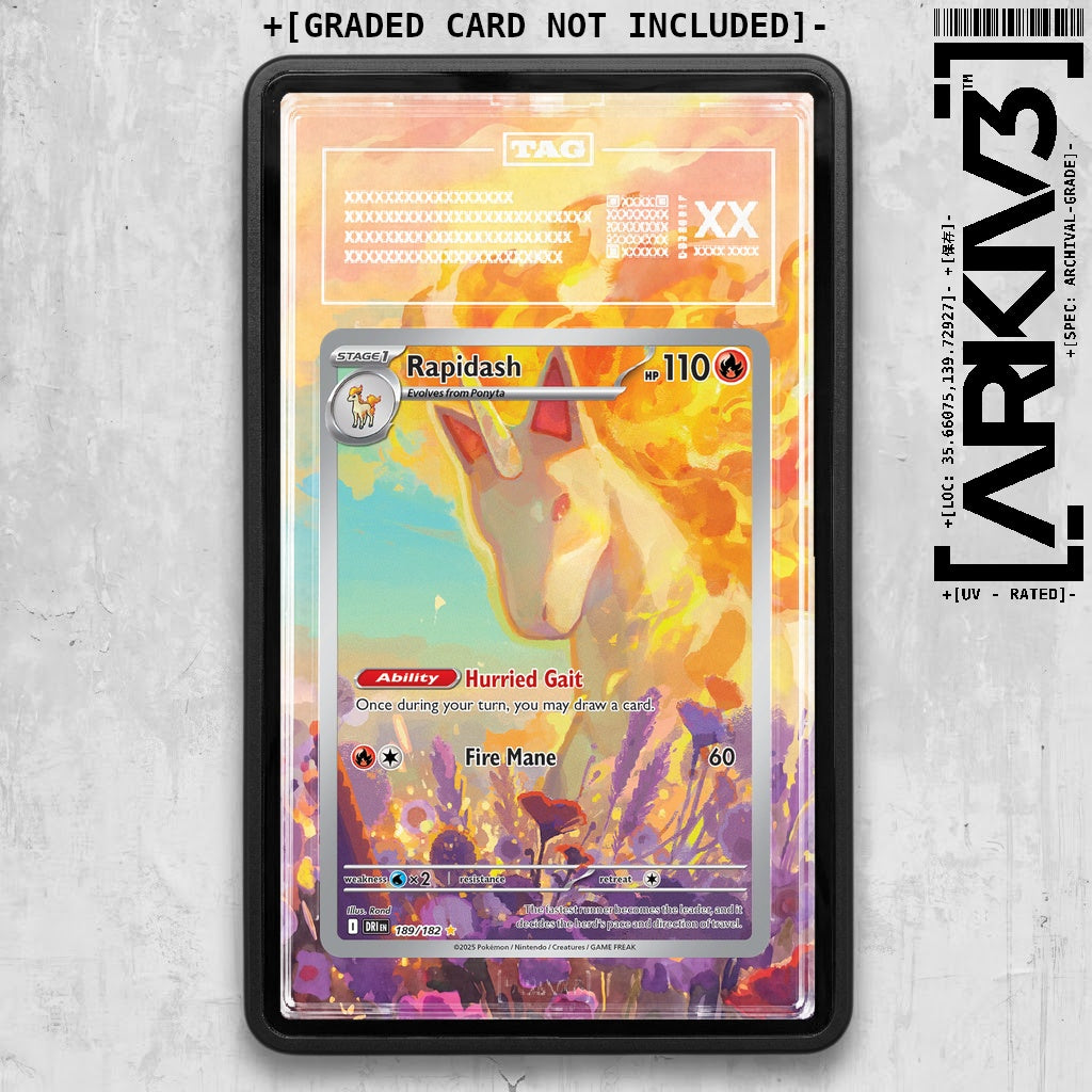 ARKIV3 TAG graded front - Black