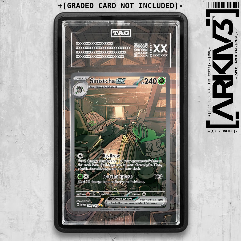 ARKIV3 TAG graded front - Black