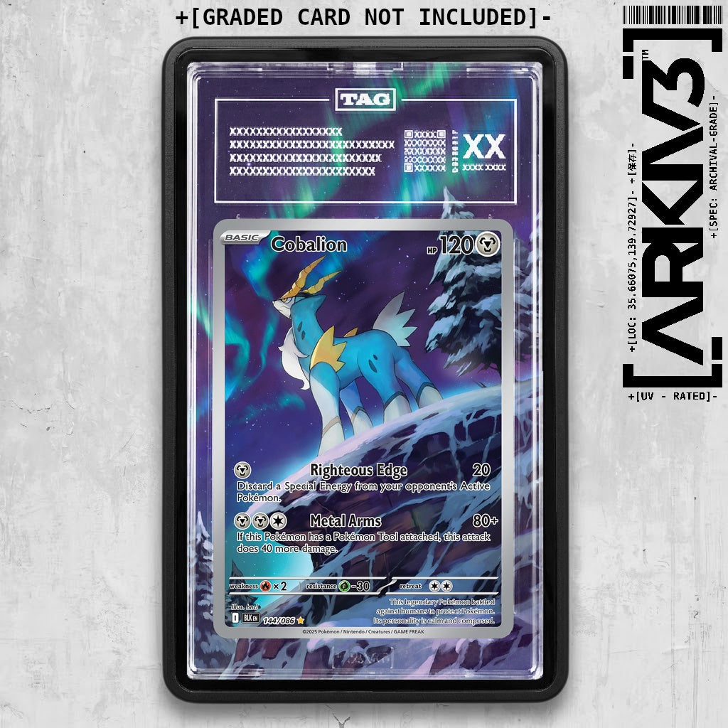 ARKIV3 TAG graded front - Black
