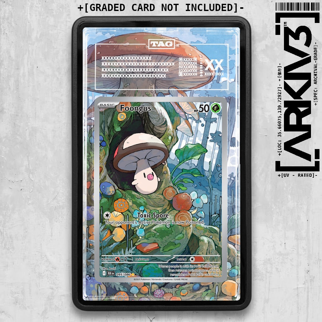 ARKIV3 TAG graded front - Black