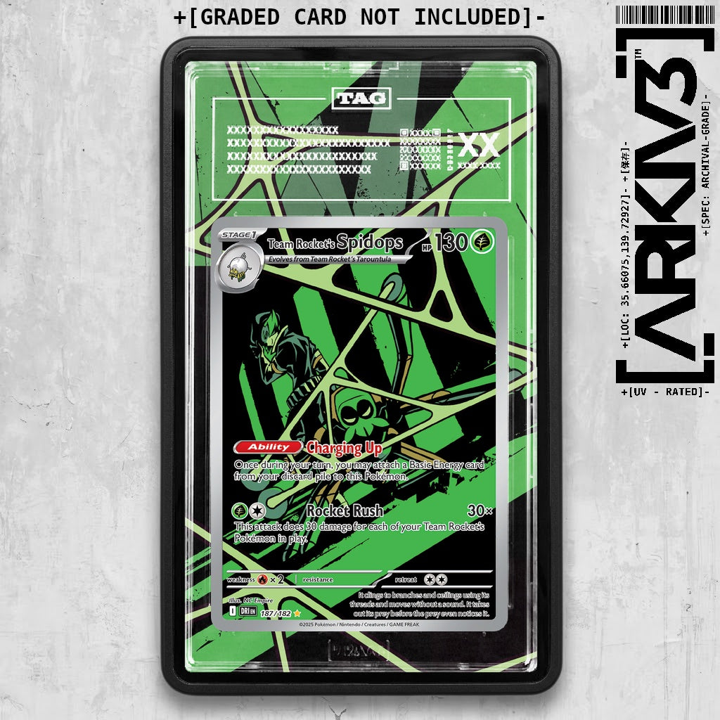 ARKIV3 TAG graded front - Black