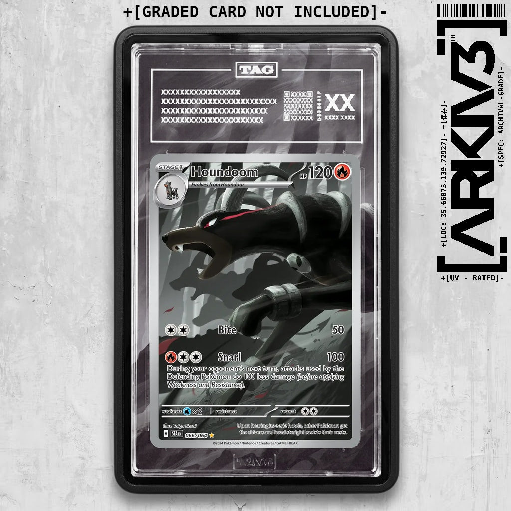 ARKIV3 TAG graded front - Black