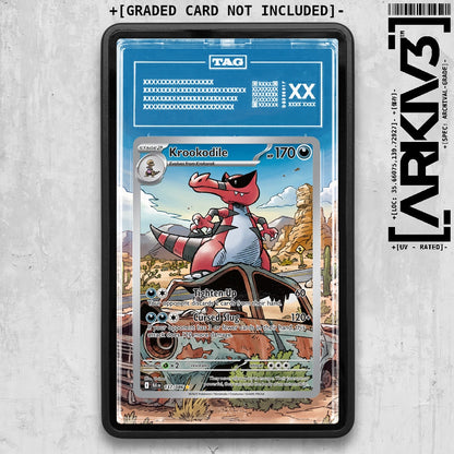ARKIV3 TAG graded front - Black