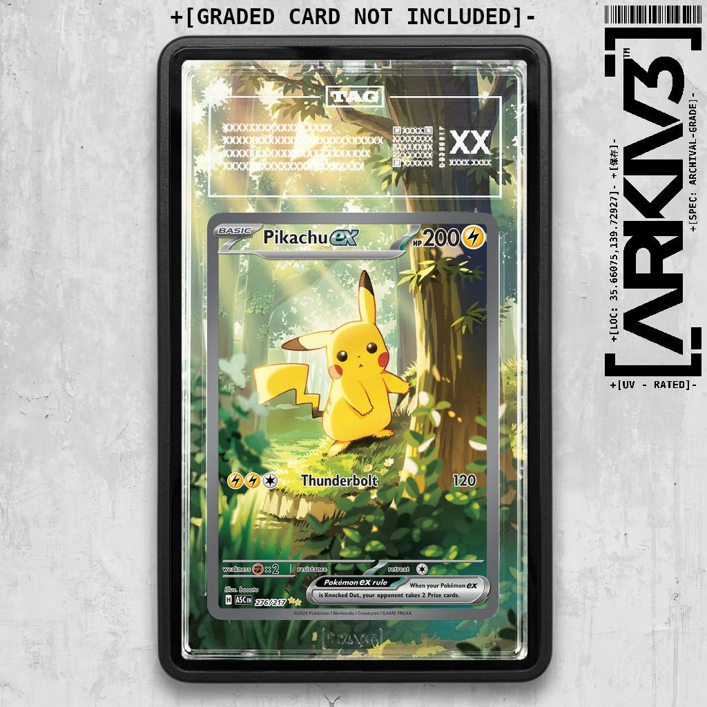 ARKIV3 TAG graded front - Black