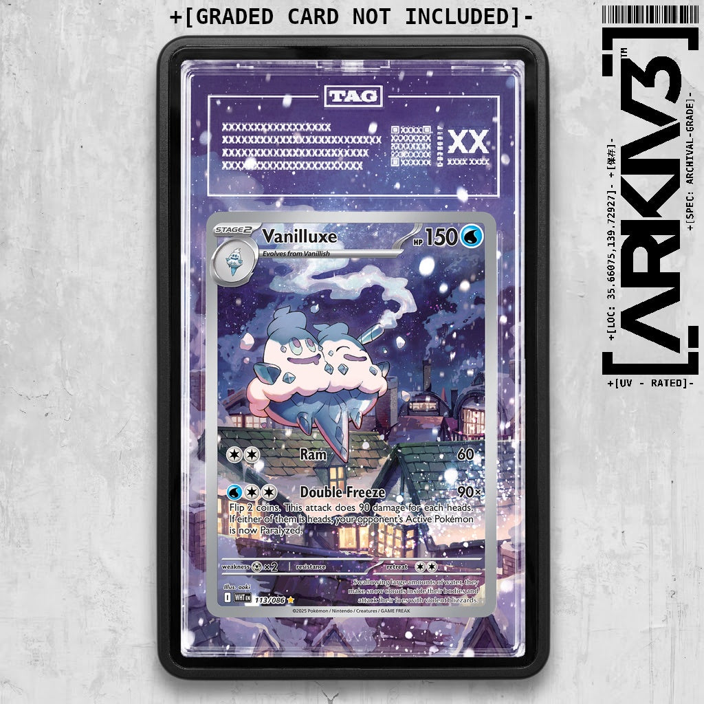 ARKIV3 TAG graded front - Black