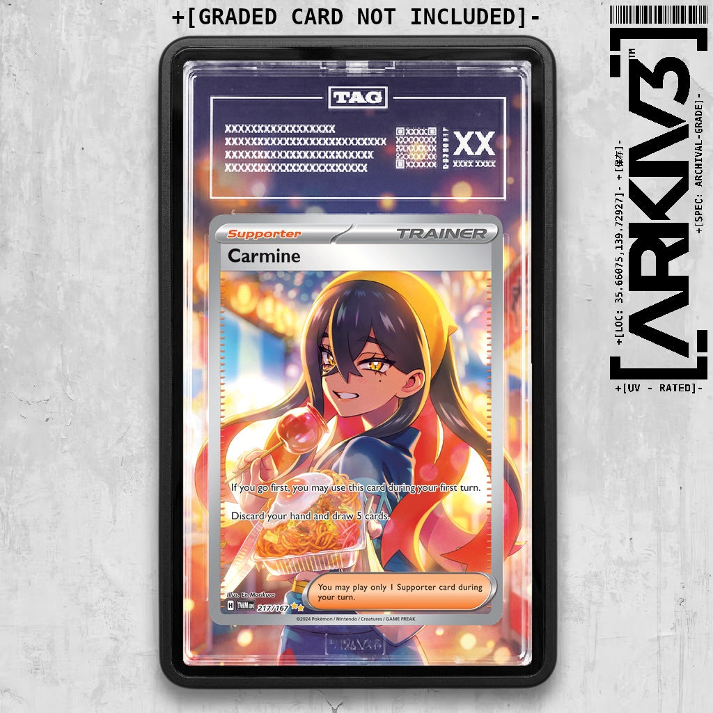 ARKIV3 TAG graded front - Black