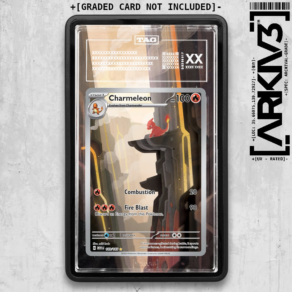 ARKIV3 TAG graded front - Black