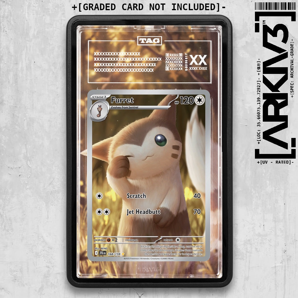 ARKIV3 TAG graded front - Black