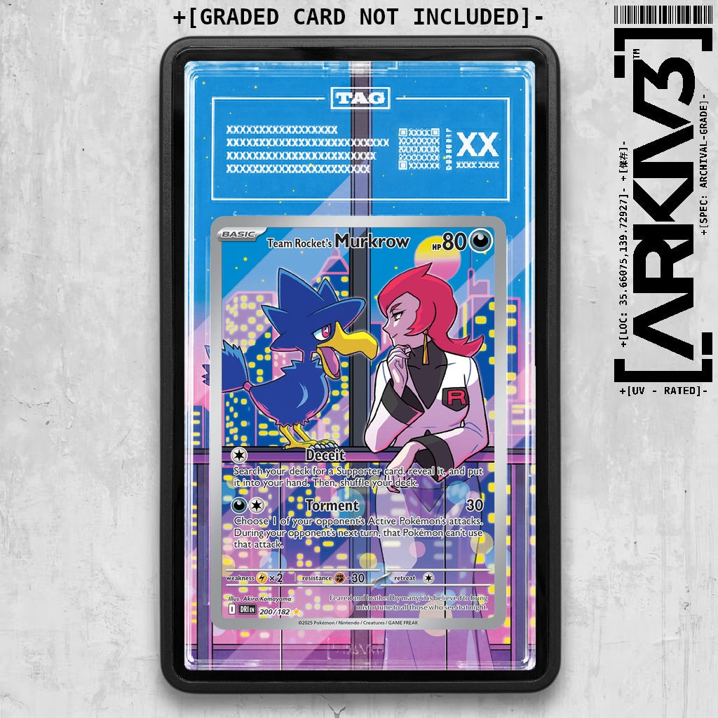 ARKIV3 TAG graded front - Black