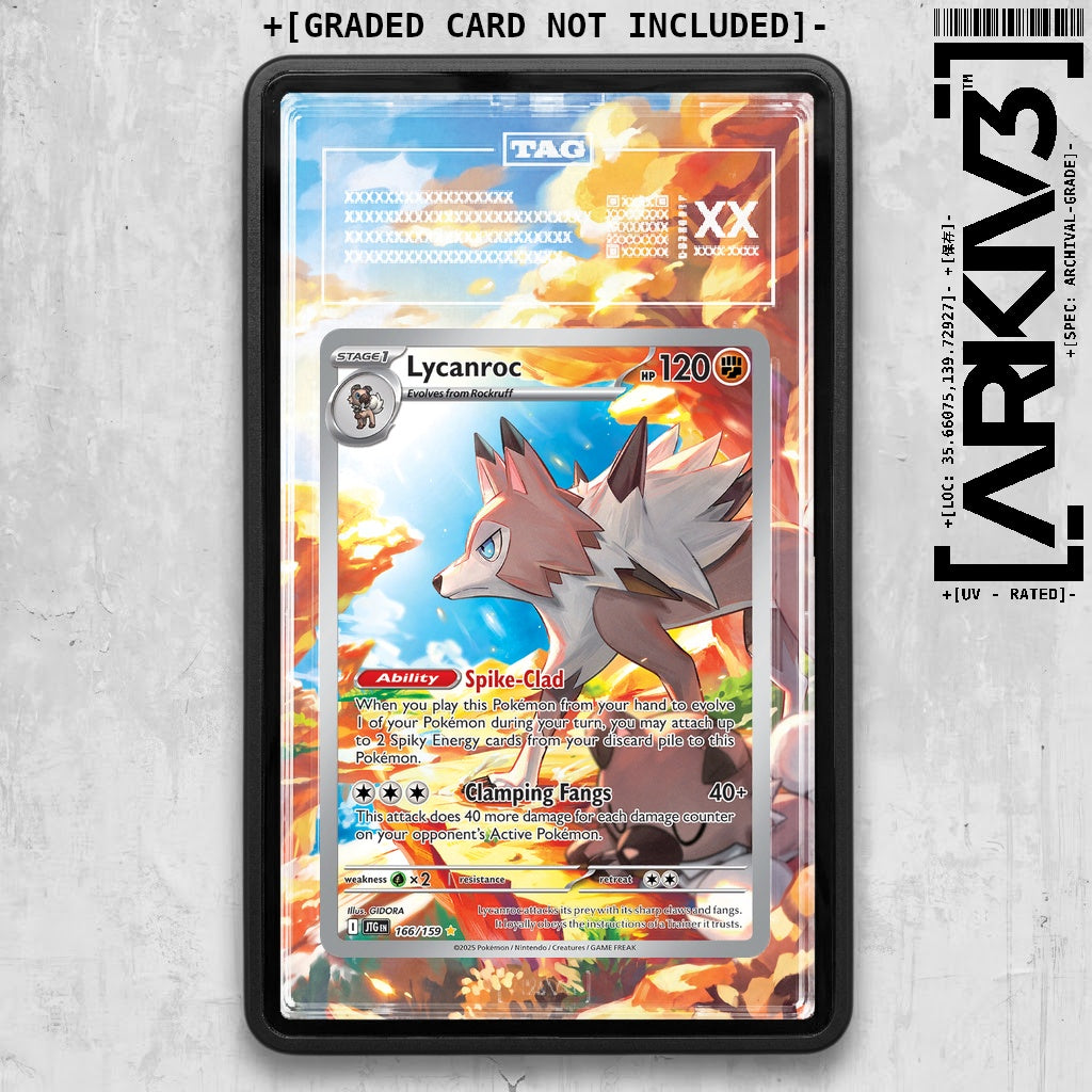 ARKIV3 TAG graded front - Black