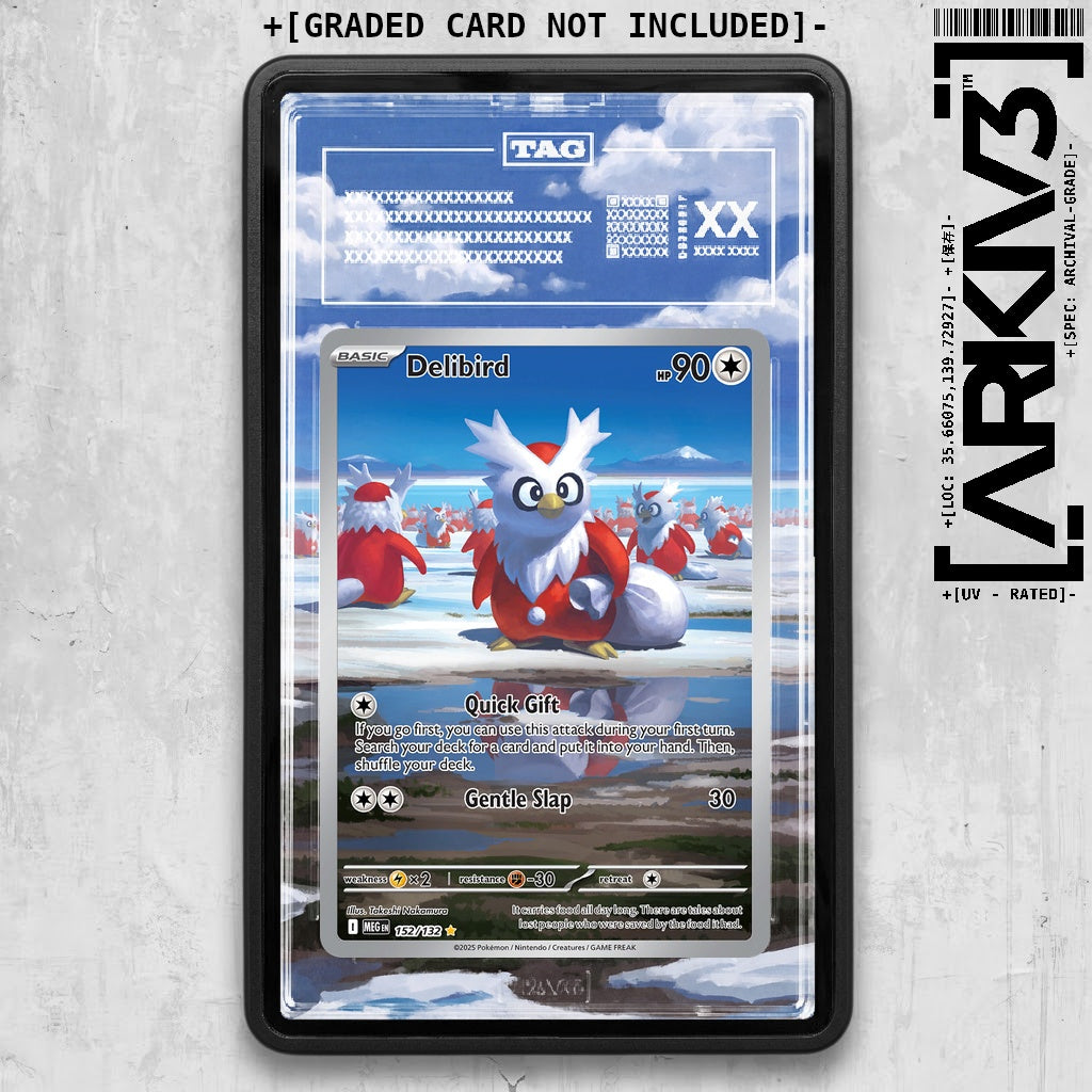 ARKIV3 TAG graded front - Black