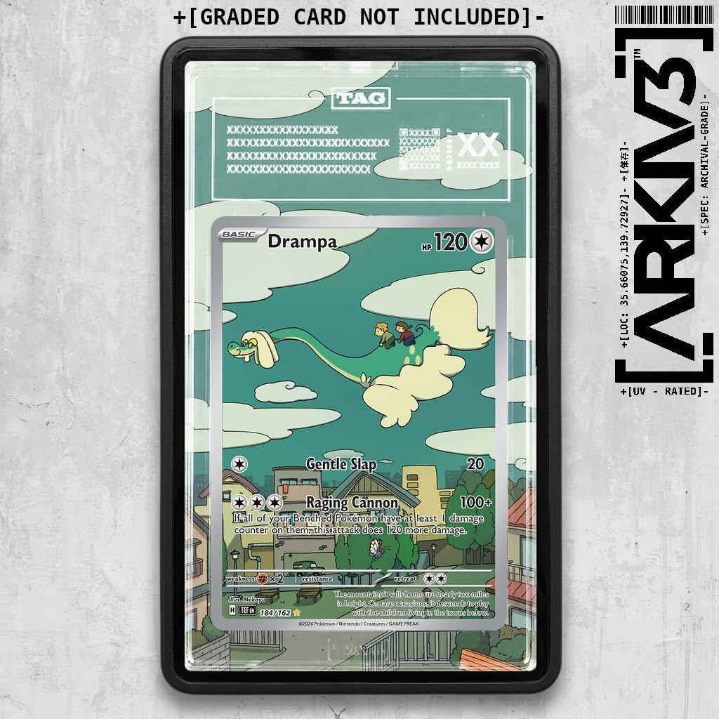 ARKIV3 TAG graded front - Black