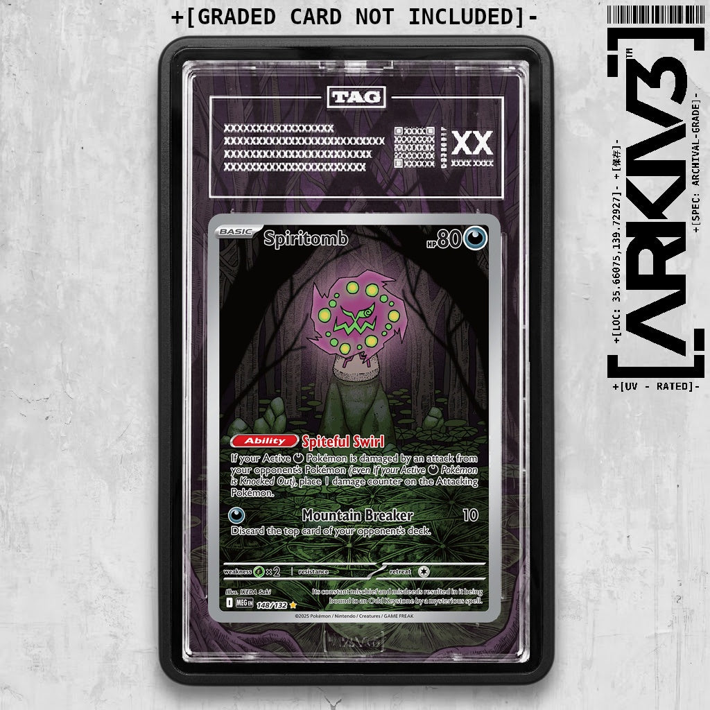 ARKIV3 TAG graded front - Black