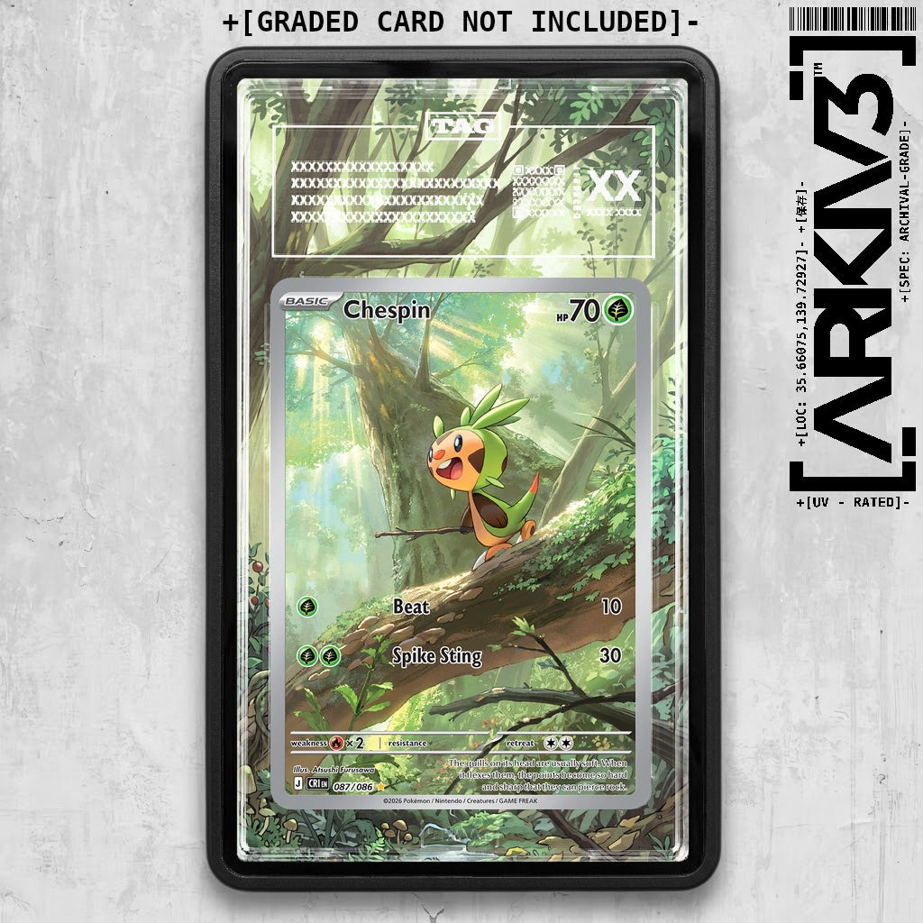 ARKIV3 TAG graded front - Black
