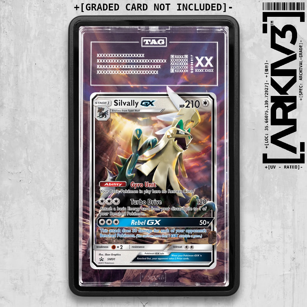 ARKIV3 TAG graded front - Black