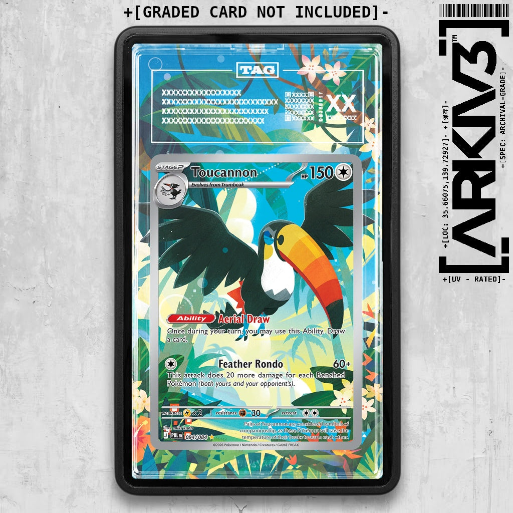 ARKIV3 TAG graded front - Black