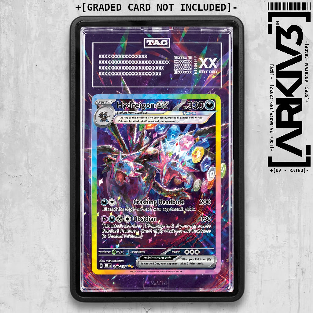 ARKIV3 TAG graded front - Black