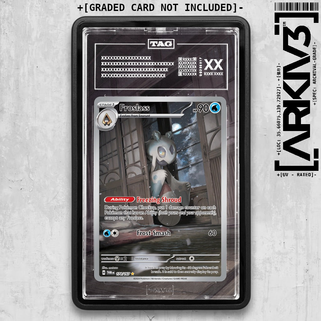 ARKIV3 TAG graded front - Black
