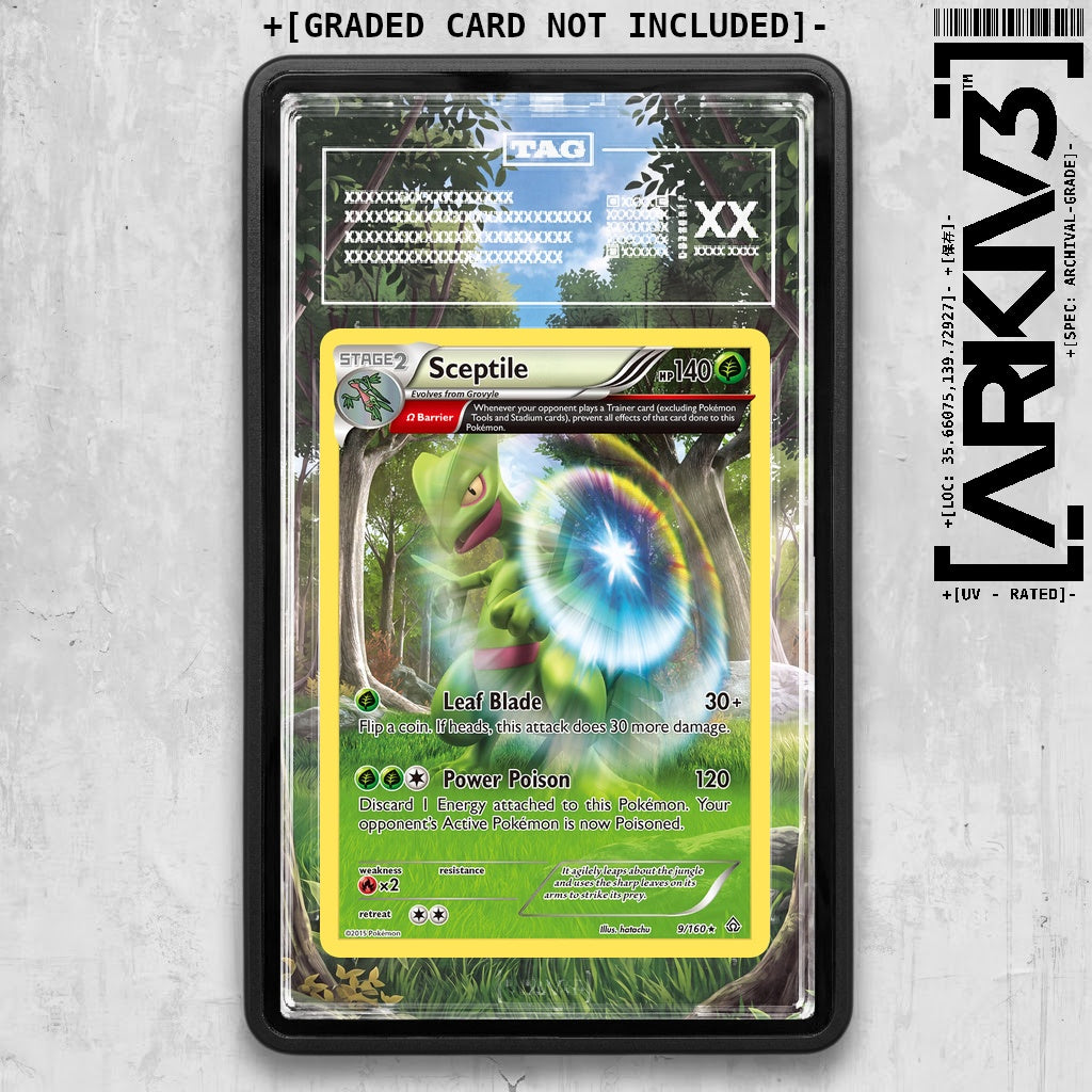 ARKIV3 TAG graded front - Black