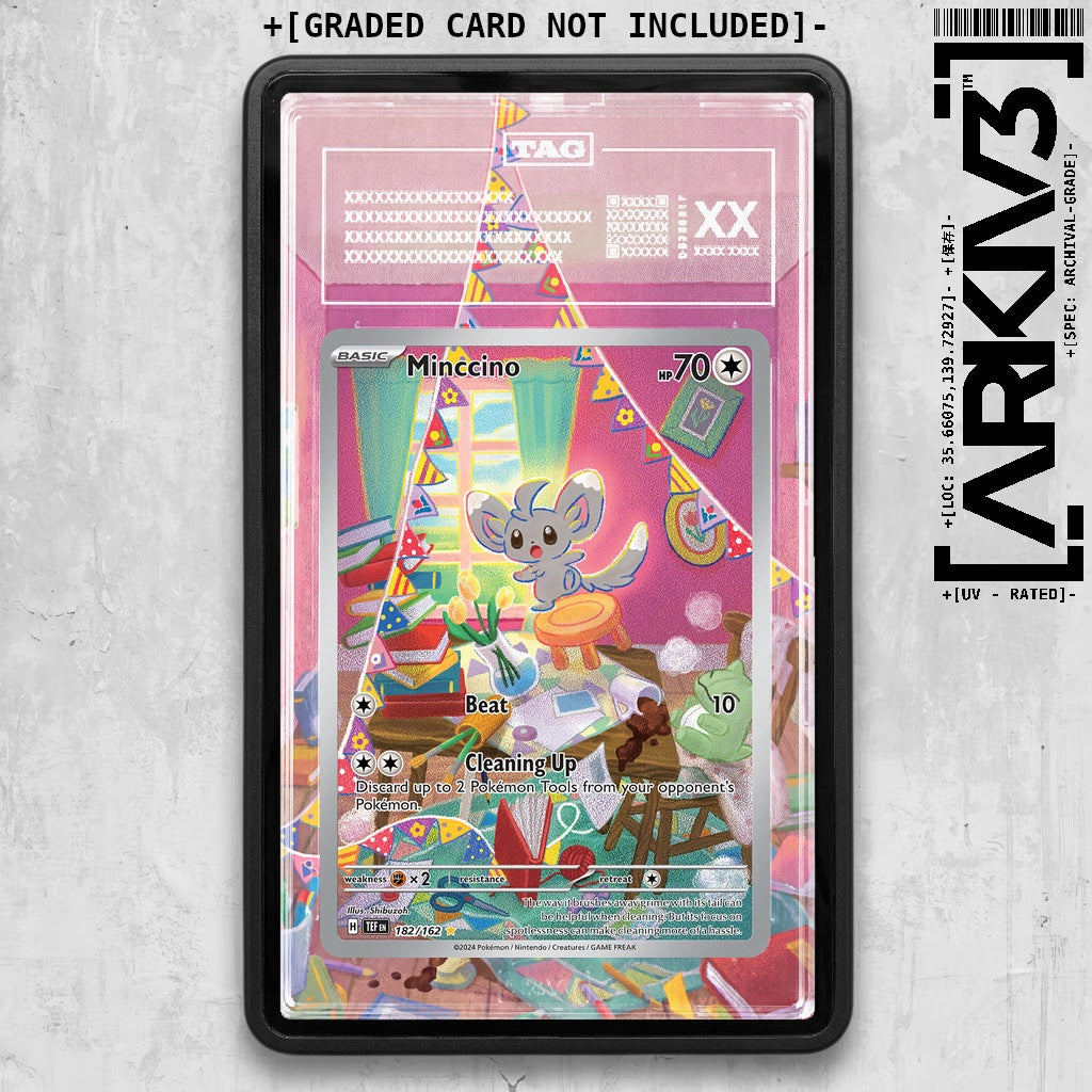 ARKIV3 TAG graded front - Black