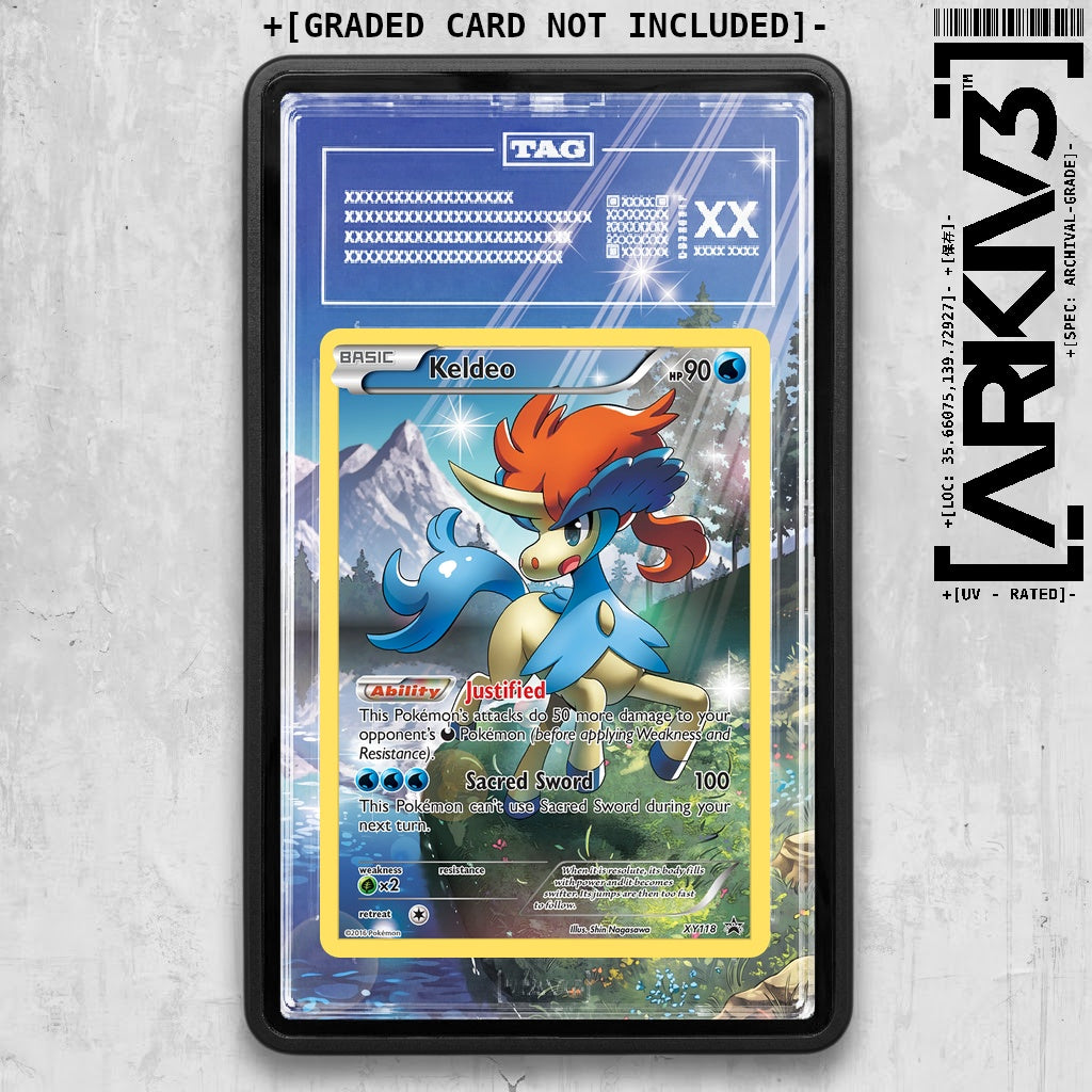 ARKIV3 TAG graded front - Black