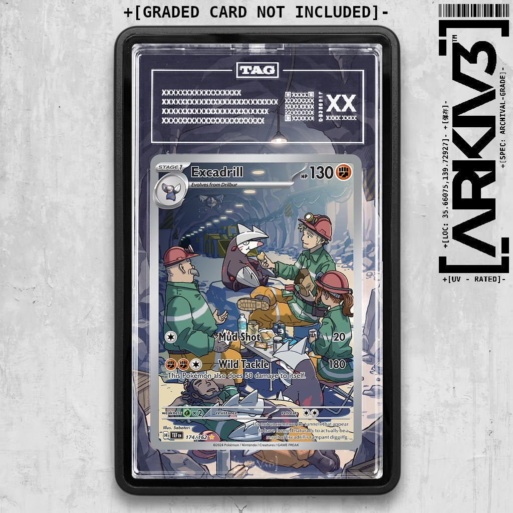 ARKIV3 TAG graded front - Black
