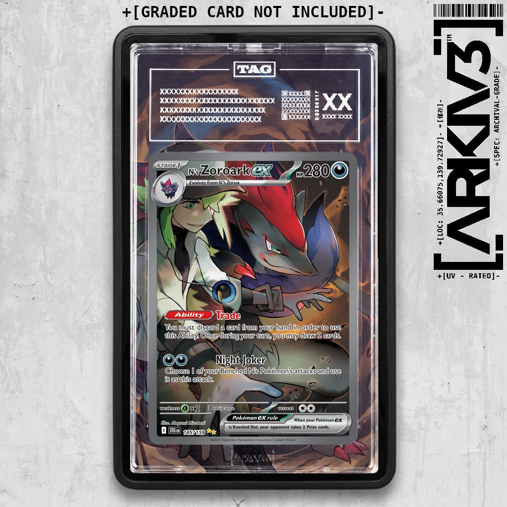 ARKIV3 TAG graded front - Black