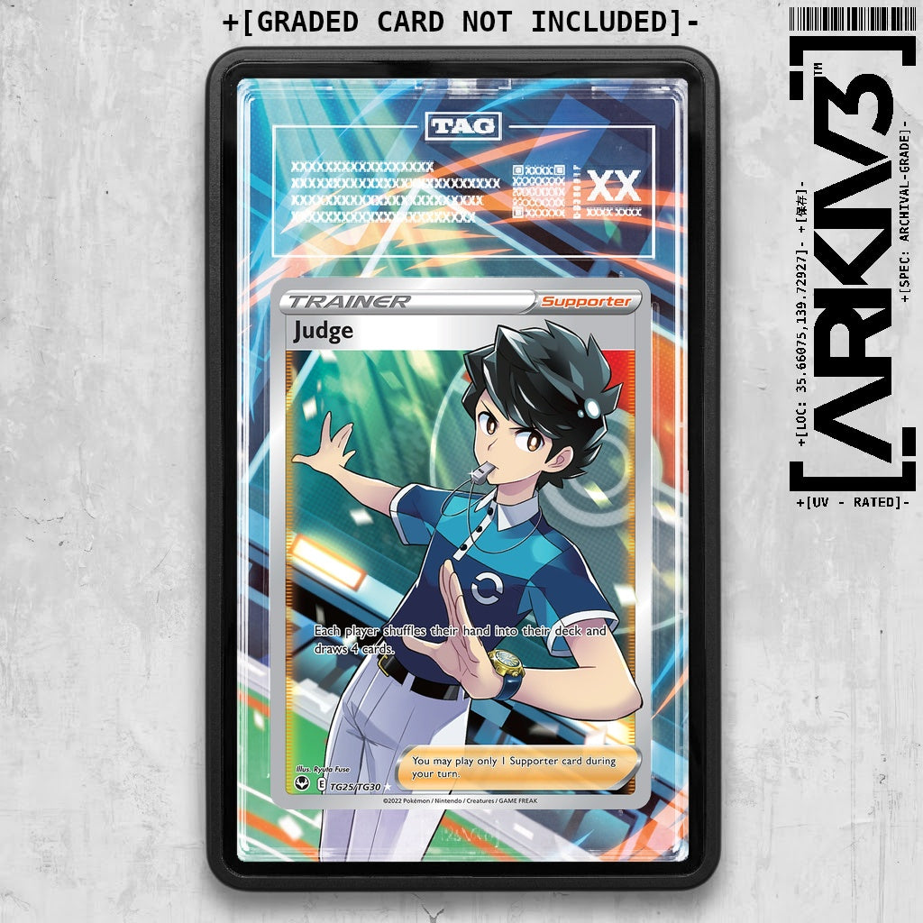 ARKIV3 TAG graded front - Black