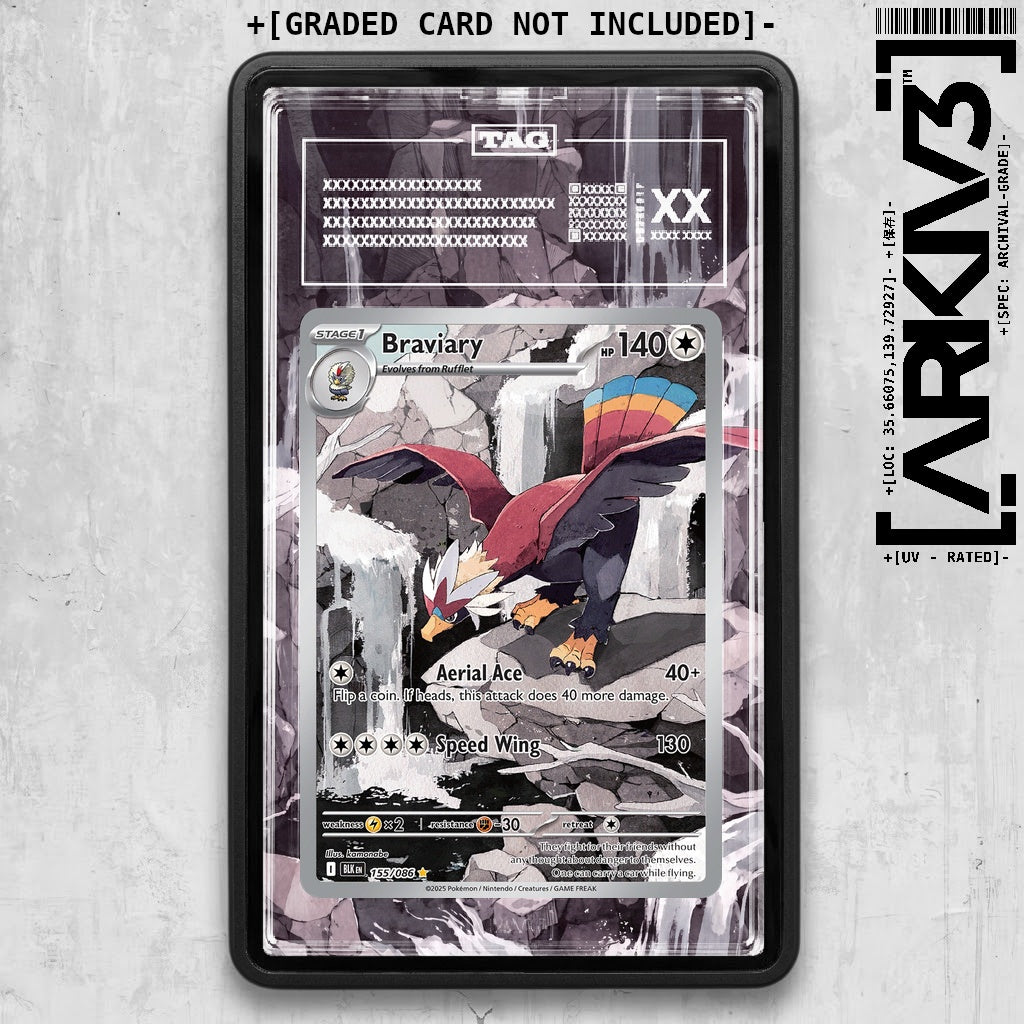 ARKIV3 TAG graded front - Black